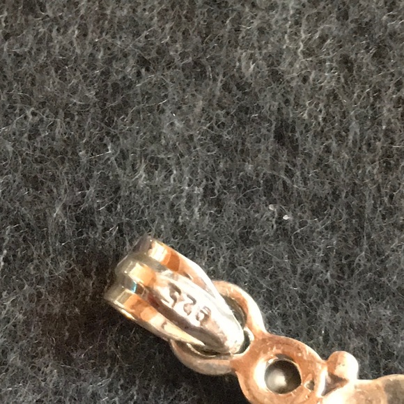 Multi Stoned Winged Pendant - Picture 5 of 7